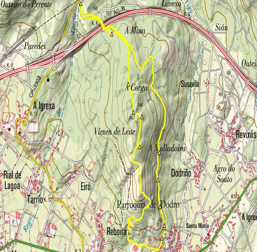 Imaxe do mapa da ruta