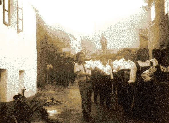 Foto da Banda de Música Rosalía de Castro