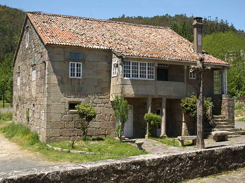 casa reitoral de San Pedro de Carcacía